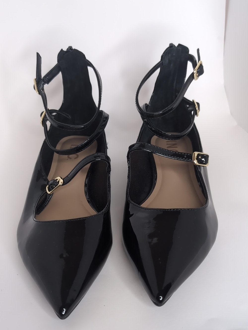 Pointed Patent Flats